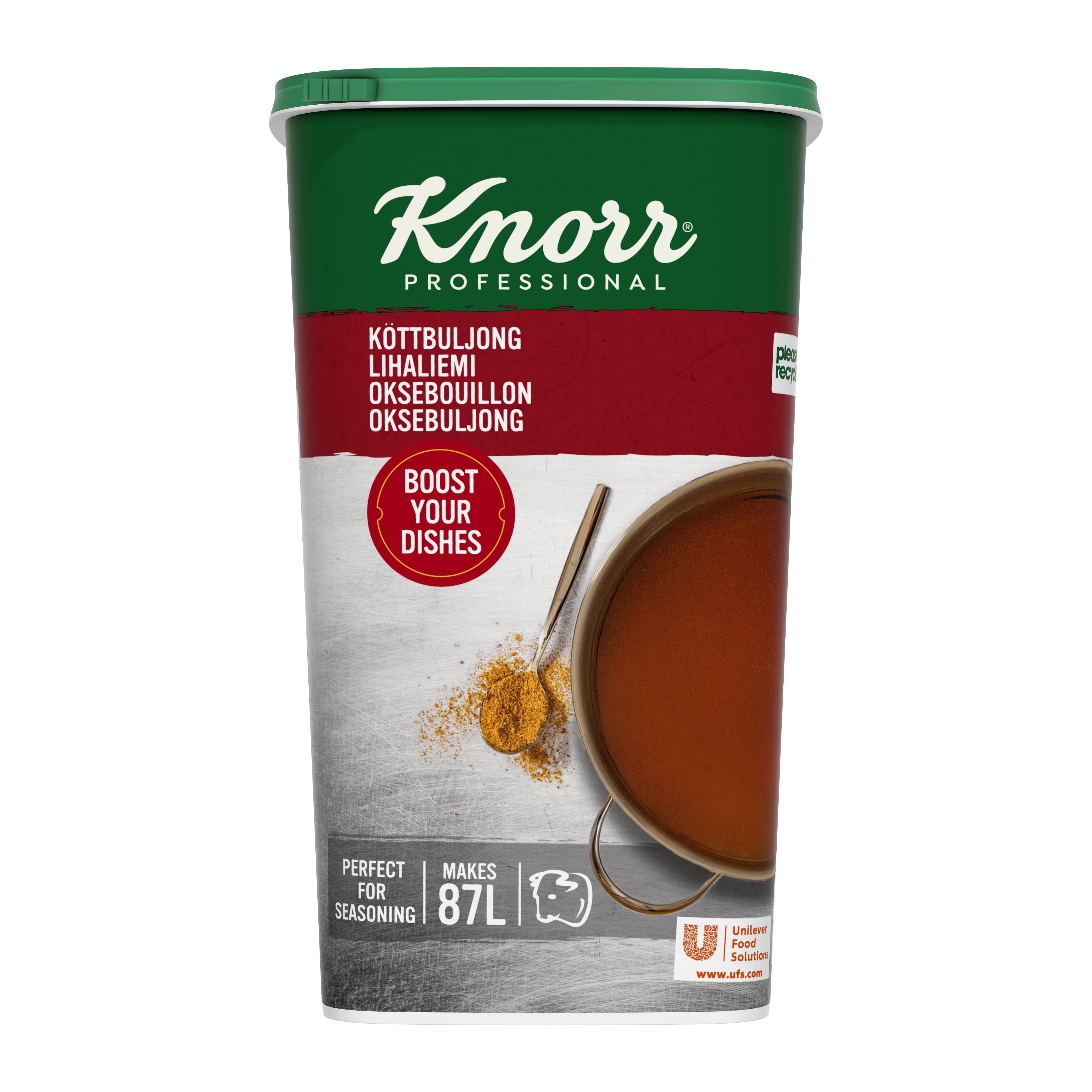 Knorr Köttbuljong, pulver 3 x 1,3 kg